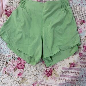 lululemon athletica Mint Green Athletic Shorts